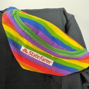 Rainbow fanny pack